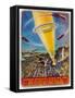 Martian Raiders Using a Terrible Weapon of Concentrated Sunlight Attack the City of New York-Frank R. Paul-Framed Stretched Canvas