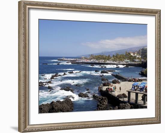 Martianez Lido, Puerto De La Cruz, Tenerife, Canary Islands, Spain, Atlantic, Europe-Jeremy Lightfoot-Framed Photographic Print