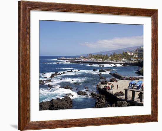 Martianez Lido, Puerto De La Cruz, Tenerife, Canary Islands, Spain, Atlantic, Europe-Jeremy Lightfoot-Framed Photographic Print