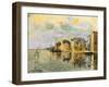 Martigues, South of France, C.1903-Gustave Loiseau-Framed Giclee Print