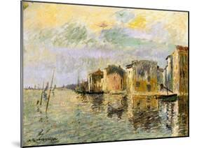 Martigues, South of France, C.1903-Gustave Loiseau-Mounted Giclee Print