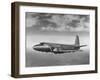 Martin 202 Airplane in Flight-null-Framed Photographic Print