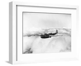 Martin B-10 Bomber Flying-null-Framed Photographic Print