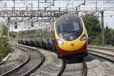 Pendolino Tilting Train-Martin Bond-Photographic Print