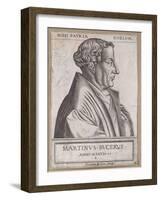 Martin Bucer (1491-1551) at the Age of 53-Rene Boyvin-Framed Giclee Print