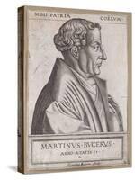Martin Bucer (1491-1551) at the Age of 53-Rene Boyvin-Stretched Canvas