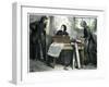 Martin Chuzzlewit by Charles Dickens-Frederick Barnard-Framed Giclee Print