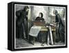 Martin Chuzzlewit by Charles Dickens-Frederick Barnard-Framed Stretched Canvas