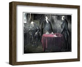 Martin Chuzzlewit-Frederick Barnard-Framed Giclee Print