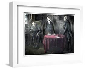 Martin Chuzzlewit-Frederick Barnard-Framed Giclee Print