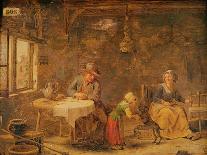 Interior of a Kitchen, 1815-Martin Drolling-Stretched Canvas