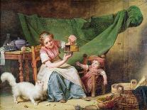 Interior of a Kitchen, 1815-Martin Drolling-Stretched Canvas