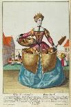 A Baker, C.1735 (Coloured Engraving)-Martin Engelbrecht-Giclee Print