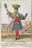 A Gardener, Allegorical Representation, C.1735-Martin Engelbrecht-Giclee Print