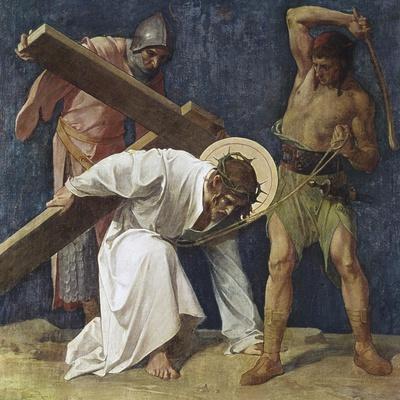 Jesus Falls the First Time (3rd Station of the Cross) 1898