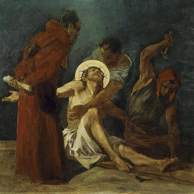 Jesus is Nailed to the Cross 11th Station of the Cross