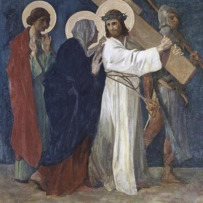Jesus Meets His Mother (4th Station of the Cross) 1898