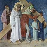 Jesus is Nailed to the Cross 11th Station of the Cross-Martin Feuerstein-Giclee Print