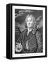 Martin Folkes esq by William Hogarth-William Hogarth-Framed Stretched Canvas