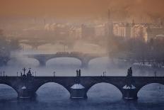 Prague - Winter Mood-Martin Froyda-Photographic Print