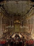 Banquet in the Redoutensaal, Vienna, 1760-Martin II Mytens/ Meytens-Framed Stretched Canvas