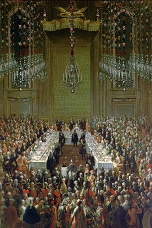 Banquet in the Redoutensaal, Vienna, 1760