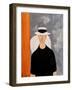 Martin in Style of Modigliani, 2016-Susan Adams-Framed Giclee Print