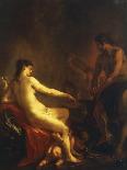 Venus and Cupid in Vulcan's Forge, 1768-Martin Johann Schmidt-Framed Giclee Print