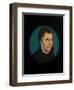 Martin Luther (1483-154), 1525-Lucas Cranach the Elder-Framed Giclee Print