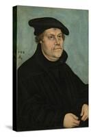 Martin Luther (1483-154) at the Age of 50, 1533-Lucas Cranach the Elder-Stretched Canvas