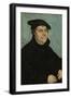 Martin Luther (1483-154) at the Age of 50, 1533-Lucas Cranach the Elder-Framed Giclee Print