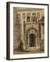 Martin Luther, (1483-1546). German Reformer. Luther House in Eisenach.,1880-null-Framed Giclee Print