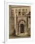 Martin Luther, (1483-1546). German Reformer. Luther House in Eisenach.,1880-null-Framed Giclee Print