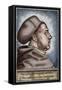 Martin Luther, (1483-1546), German Reformer, Portrait-null-Framed Stretched Canvas