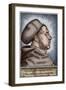 Martin Luther, (1483-1546), German Reformer, Portrait-null-Framed Giclee Print