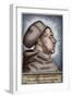 Martin Luther, (1483-1546), German Reformer, Portrait-null-Framed Giclee Print