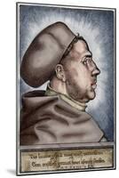 Martin Luther, (1483-1546), German Reformer, Portrait-null-Mounted Giclee Print