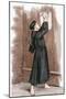 Martin Luther (1483-1546) Hanging His 95 Theses in Wittenberg, 1517-null-Mounted Premium Giclee Print