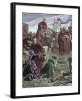 Martin Luther (1483-1546). Sale of Indulgences in Germany in Opposition to the Doctrine Preached By-Tarker-Framed Giclee Print