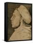 Martin Luther (1483-1546) with Doctor's Cap-Lucas Cranach the Elder-Framed Stretched Canvas