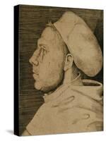 Martin Luther (1483-1546) with Doctor's Cap-Lucas Cranach the Elder-Stretched Canvas