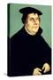 Martin Luther (1483-1546)-Lucas Cranach the Elder-Stretched Canvas