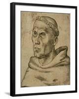 Martin Luther (1483-1546)-Lucas Cranach the Elder-Framed Giclee Print