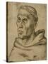 Martin Luther (1483-1546)-Lucas Cranach the Elder-Stretched Canvas