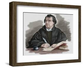 Martin Luther (1483-1546)-null-Framed Giclee Print