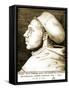 Martin Luther as a monk-Lucas, The Elder Cranach-Framed Stretched Canvas