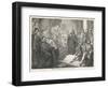 Martin Luther at the Diet of Worms-null-Framed Art Print