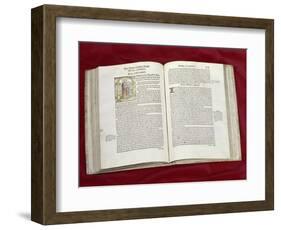 Martin Luther Bible: St. Luke's Gospel-null-Framed Giclee Print