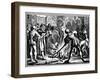 Martin Luther Burning the Papal Bull, 1520-null-Framed Giclee Print