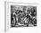 Martin Luther Burning the Papal Bull, 1520-null-Framed Giclee Print